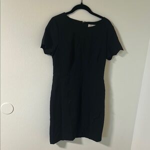 Elegant Black Dress with scallop detail